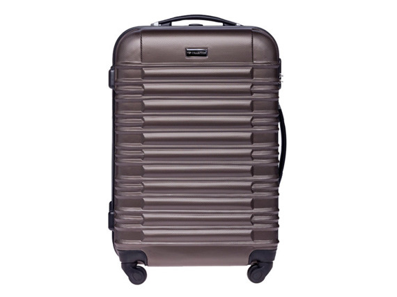 Średnia walizka twarda Vip Collection Nevada 24 Beżowa