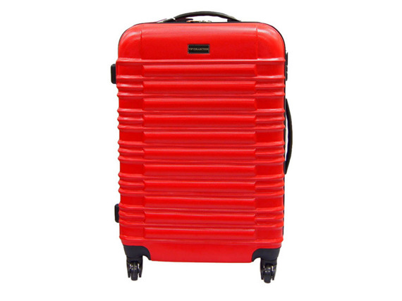 Średnia walizka twarda Vip Collection Nevada 24'' Czerwona