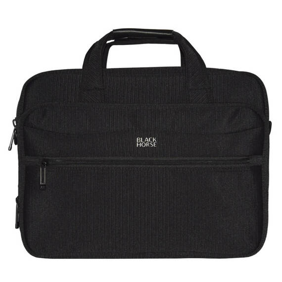 Torba biznesowa na laptop Black Horse BA311-B01 czarna