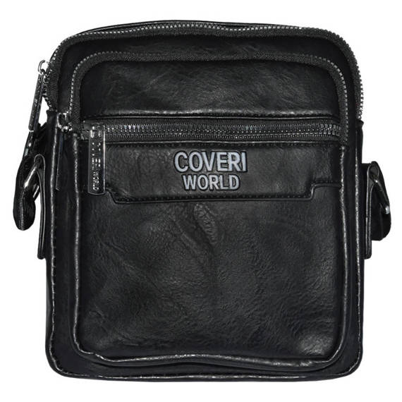 Torba męska na ramię Coveri CW2161_BLACK czarna