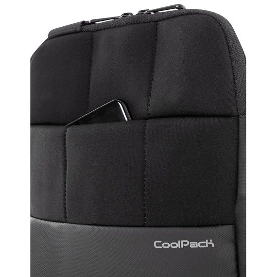 Torba na ramię Coolpack Clip Czarna TPR 47496CP B93404