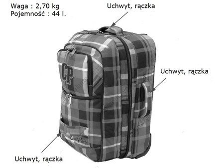 Walizka Coolpack Escape Electra 47685CP nr 165