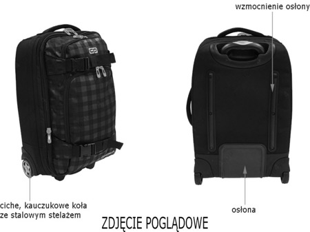 Walizka mała Coolpack Voyager Polo 62787CP nr 363
