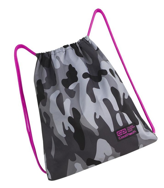 Worek sportowy Coolpack Sprint Camo Pink Neon 89098CP nr A362