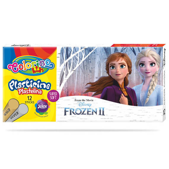 Zestaw Colorino Disney Frozen- Plastelina, kredki ołówkowe, flamastry i farby plakatowe