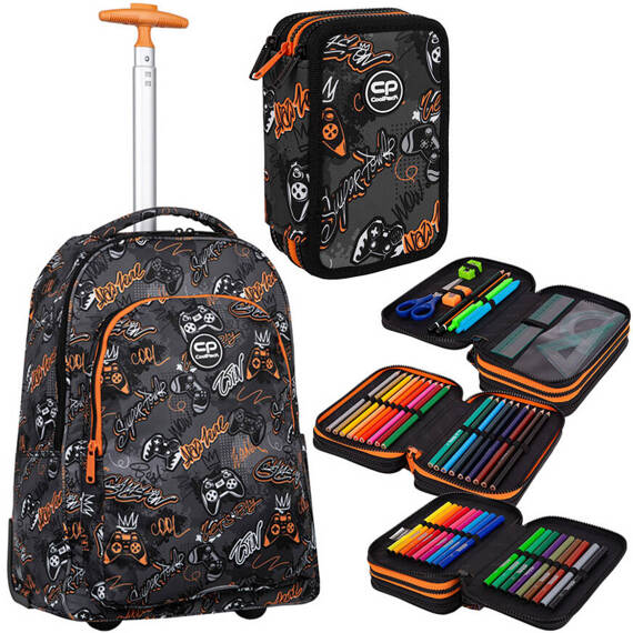 Zestaw CoolPack Gamer - plecak Alan i piórnik Jumper 3