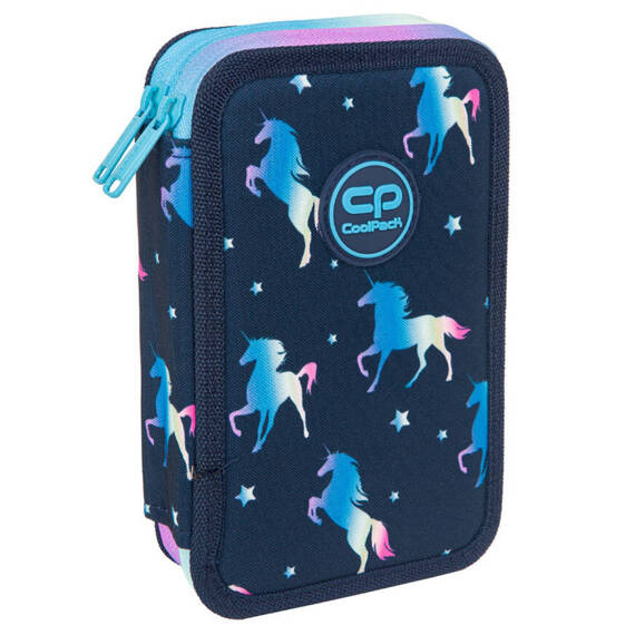 Zestaw Coolpack Blue Unicorn - plecak Rider, lunchbox Foodyx i piórnik Jumper 2