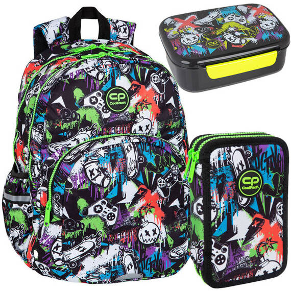 Zestaw Coolpack Peek A Boo - plecak Rider, lunchbox Foodyx i piórnik Jumper 2