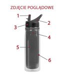 Bidon Coolpack Stream 600 ml Różowy 80248CP