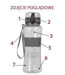 Bidon Coolpack Tritanum Różowy 550 ml 04903CP_R