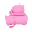 Bidon silikonowy Coolpack Pump 600 ml Powder Pink Z14647