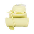 Bidon silikonowy Coolpack Pump 600 ml Powder Yellow Z14649