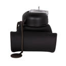 Bidon silikonowy Coolpack Pump 600 ml RPET Black Z14641