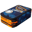 Piórnik szkolny potrójny z wyposażeniem CoolPack Jumper 3 Badges Boys Navy 49377CP B67153