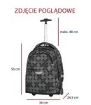 Plecak młodzieżowy na kółkach Coolpack Rapid Mellow Pink 81969CP nr A510