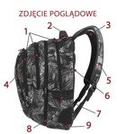 Plecak szkolny Coolpack Combo Blue Patchwork 81709CP nr A499