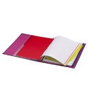 Segregator A4 Coolpack Ring Book Red & Black Flowers 86554CP nr A247