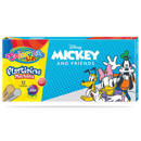Zestaw Colorino Disney Mickey Mouse- Plastelina, kredki ołówkowe, flamastry i farby plakatowe