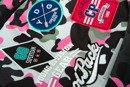 Zestaw Coolpack Camo Pink Badges - plecak Dart i piórnik Clever