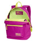Zestaw szkolny Coolpack 2018 Neon Pink - plecak Cross i piórnik Campus